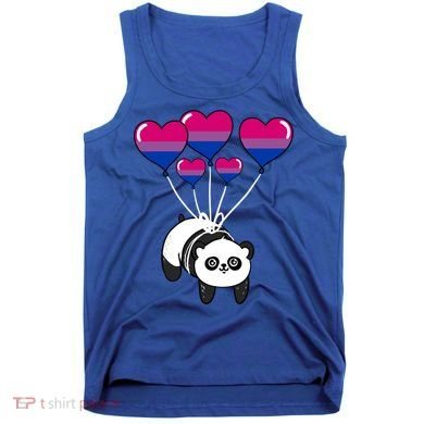 Panda Bisexual Pride Gift Tank Top