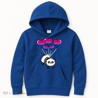 Panda Bisexual Pride Gift Kids Hoodie thumb 0