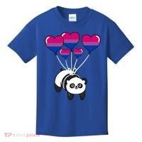 Panda Bisexual Pride Gift Kids T-Shirt thumb 0