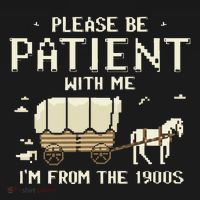 Please Be Patient With Me IM From The 1900s Kids Sweatshirt thumb 2