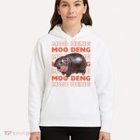 Pygmy Bouncy Pig In Thai Costume Moo Deng Hoodie thumb 5