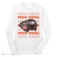 Pygmy Bouncy Pig In Thai Costume Moo Deng Long Sleeve Shirt thumb 0