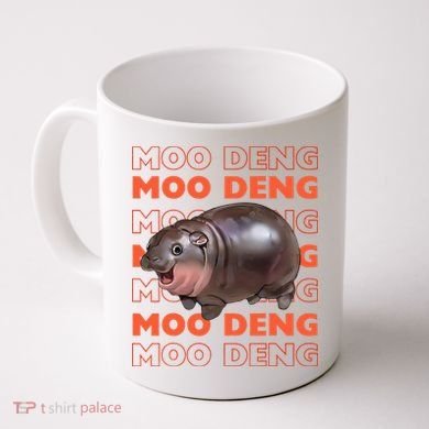 Pygmy Bouncy Pig In Thai Costume Moo Deng Coffee Mug
