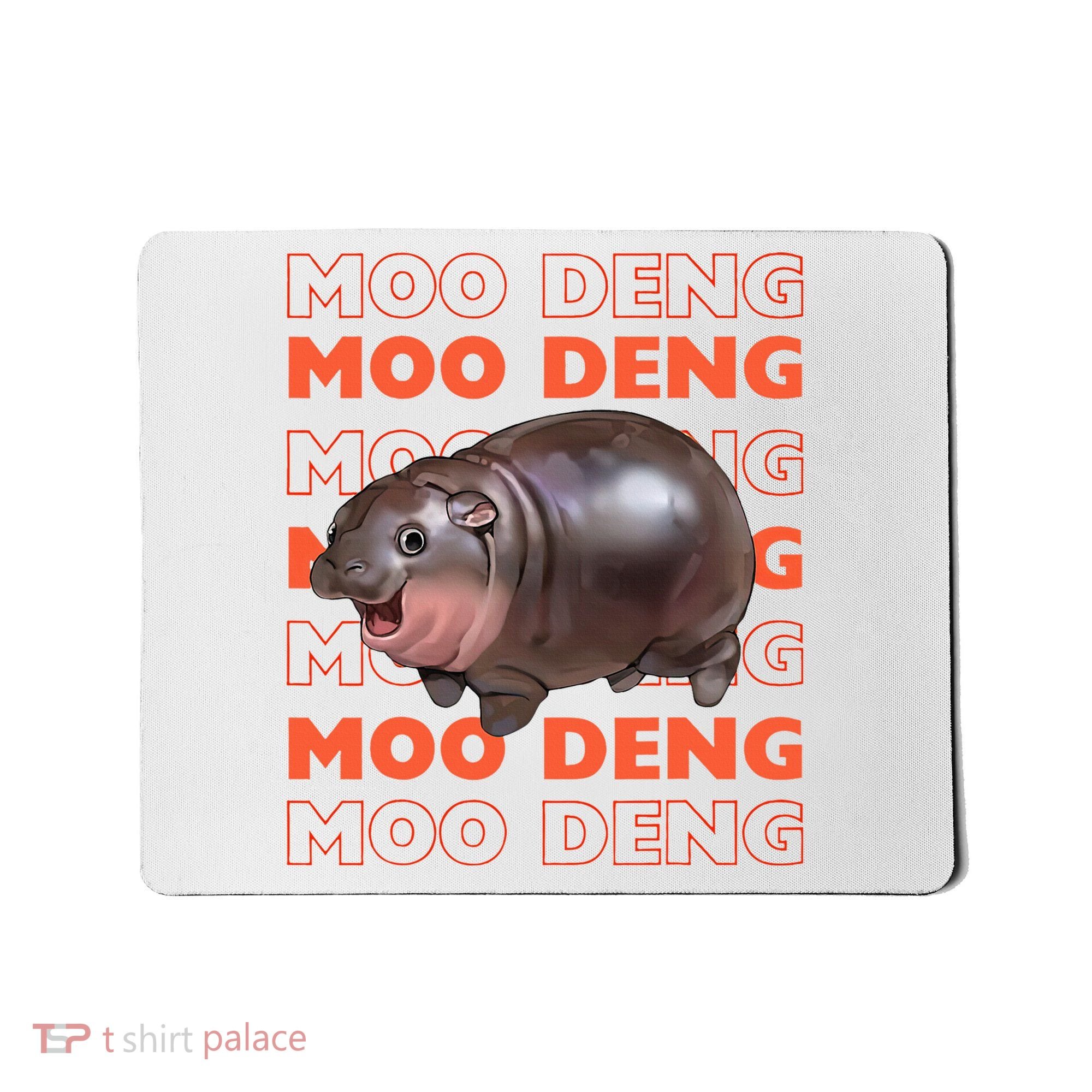 Pygmy Bouncy Pig In Thai Costume Moo Deng Mousepad