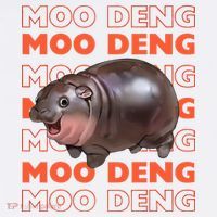 Pygmy Bouncy Pig In Thai Costume Moo Deng Women's Tank Top thumb 5