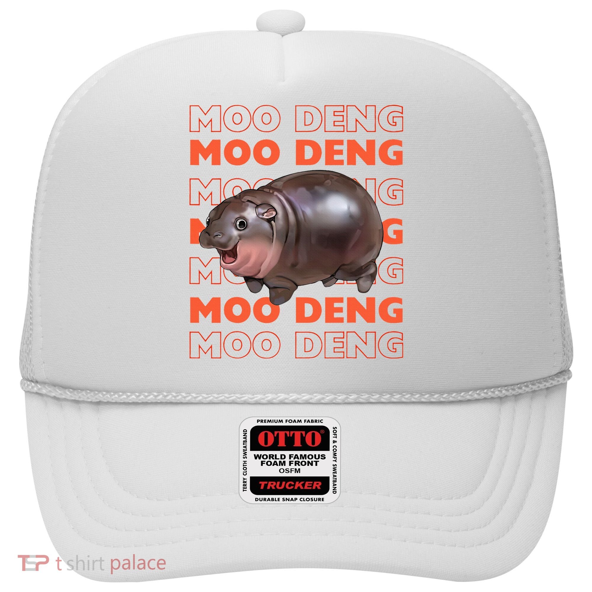 Pygmy Bouncy Pig In Thai Costume Moo Deng Hat