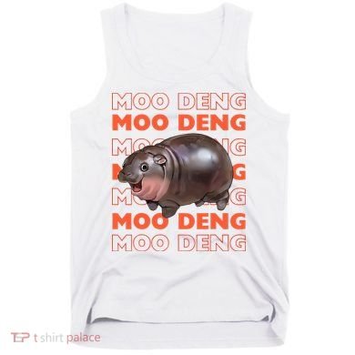 Pygmy Bouncy Pig In Thai Costume Moo Deng Tank Top