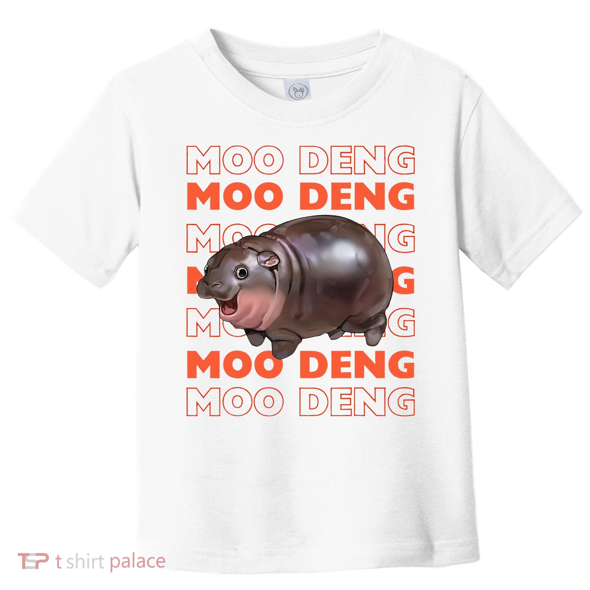 Pygmy Bouncy Pig In Thai Costume Moo Deng Toddler T-Shirt