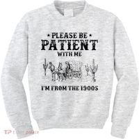 Please Be Patient I Was Born In The 1900s Kids Sweatshirt thumb 0