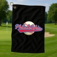 Philadelphia Baseball Golf Towel thumb 1