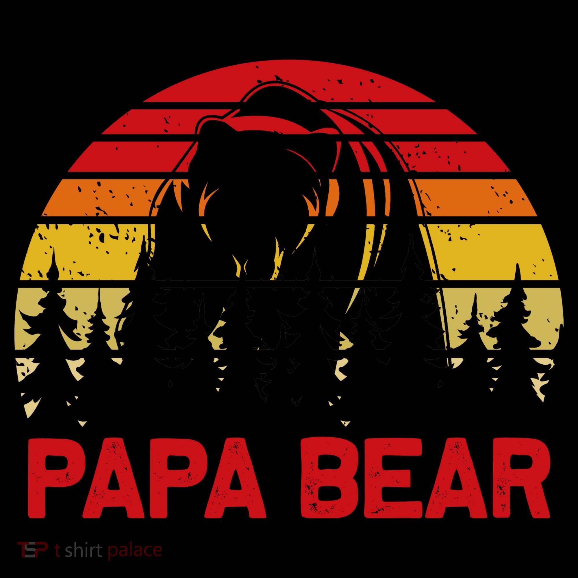 Papa Bear Doggie Tank