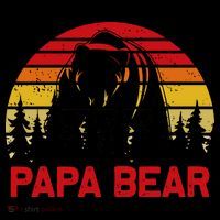 Papa Bear USA-Made Doggie Bandana thumb 2