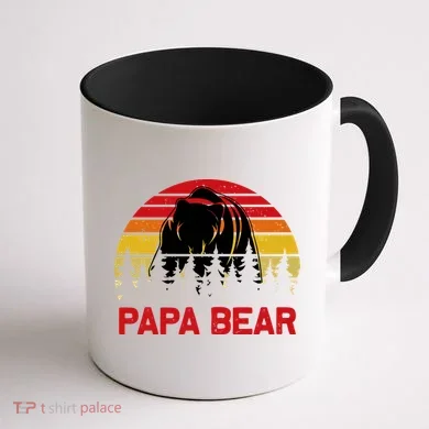 Papa Bear Coffee Mug back