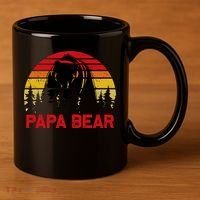 Papa Bear 11oz C Handle Ceramic Mug thumb 3