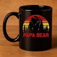 Papa Bear 11oz C Handle Ceramic Mug thumb 4