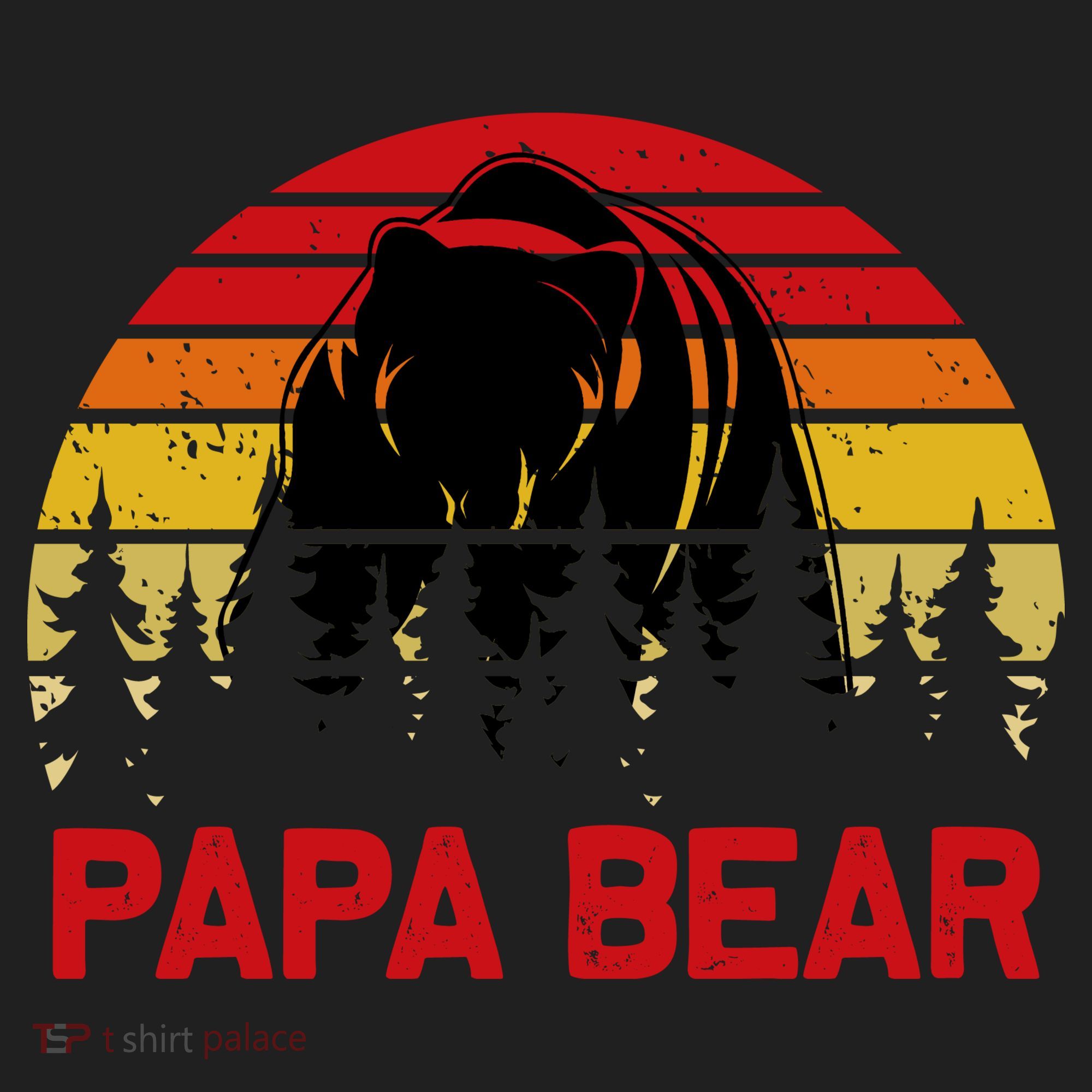 Papa Bear Golf Towel