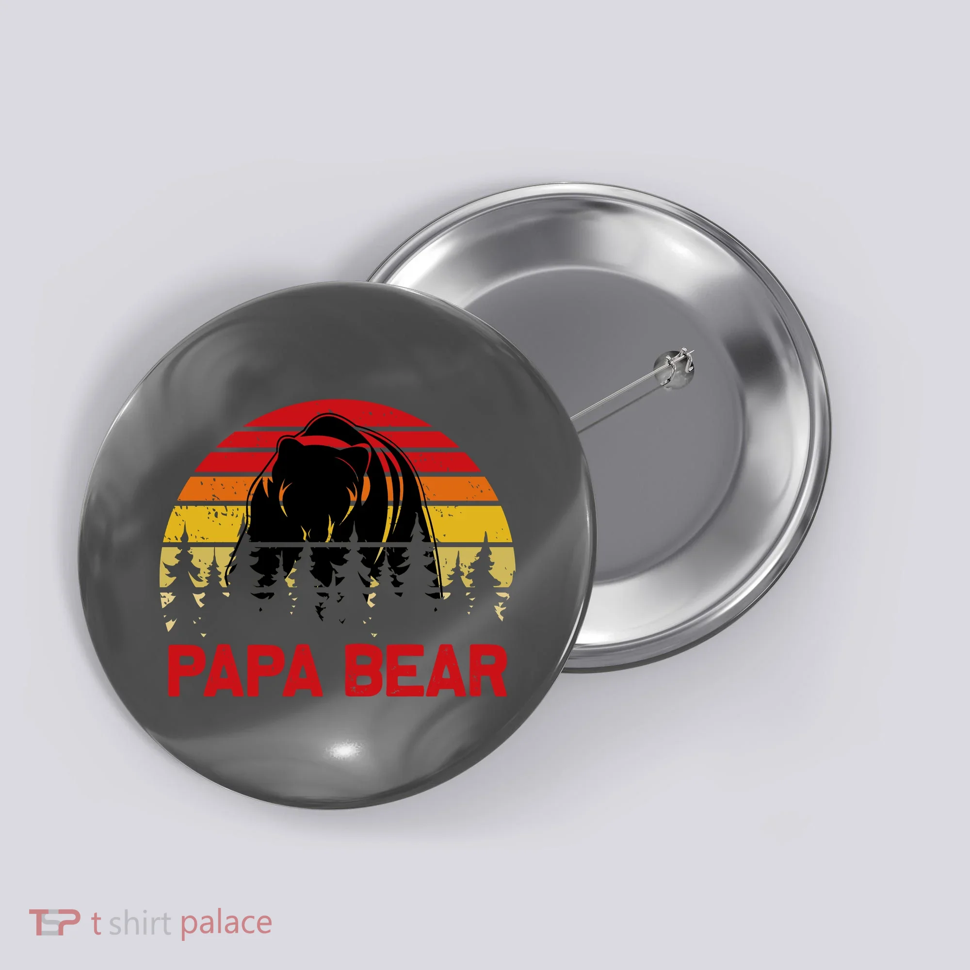 Papa Bear Button