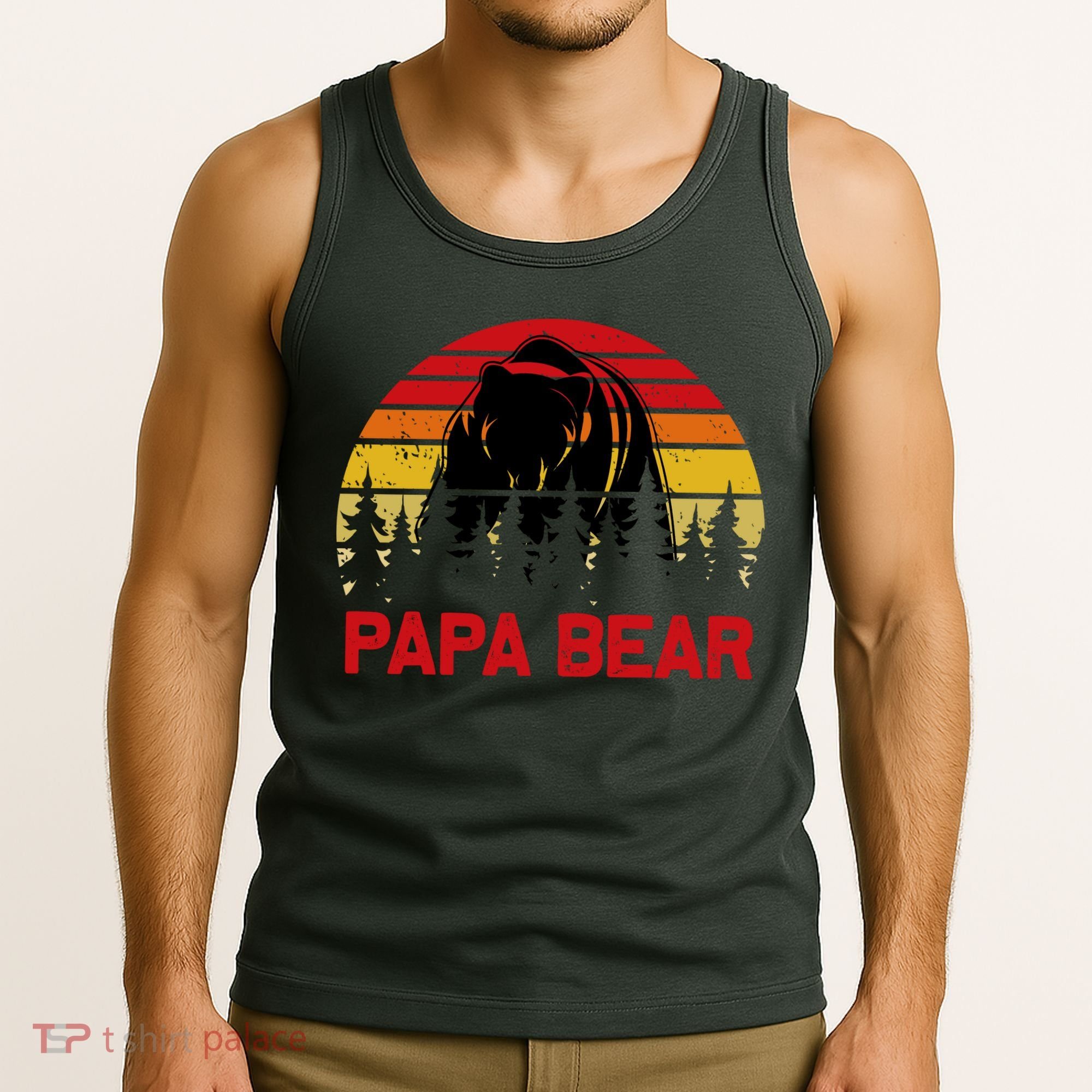 Papa Bear Tank Top