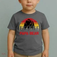 Papa Bear Toddler T-Shirt thumb 2
