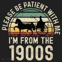 Please Be Patient With Me IM From The 1900s Women's Sweatshirt thumb 2