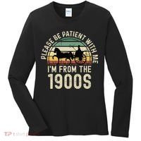 Please Be Patient With Me IM From The 1900s Women's Long Sleeve Shirt thumb 0