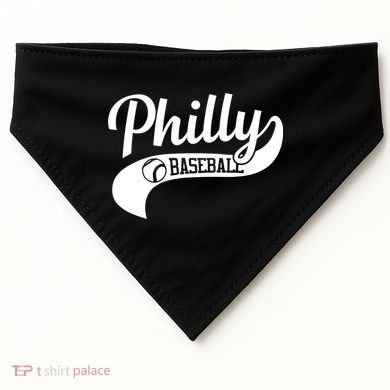 Philly Baseball Player USA-Made Doggie Bandana