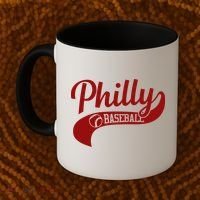 Philly Baseball Player Coffee Mug thumb 2