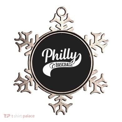 Philly Baseball Player Ornament