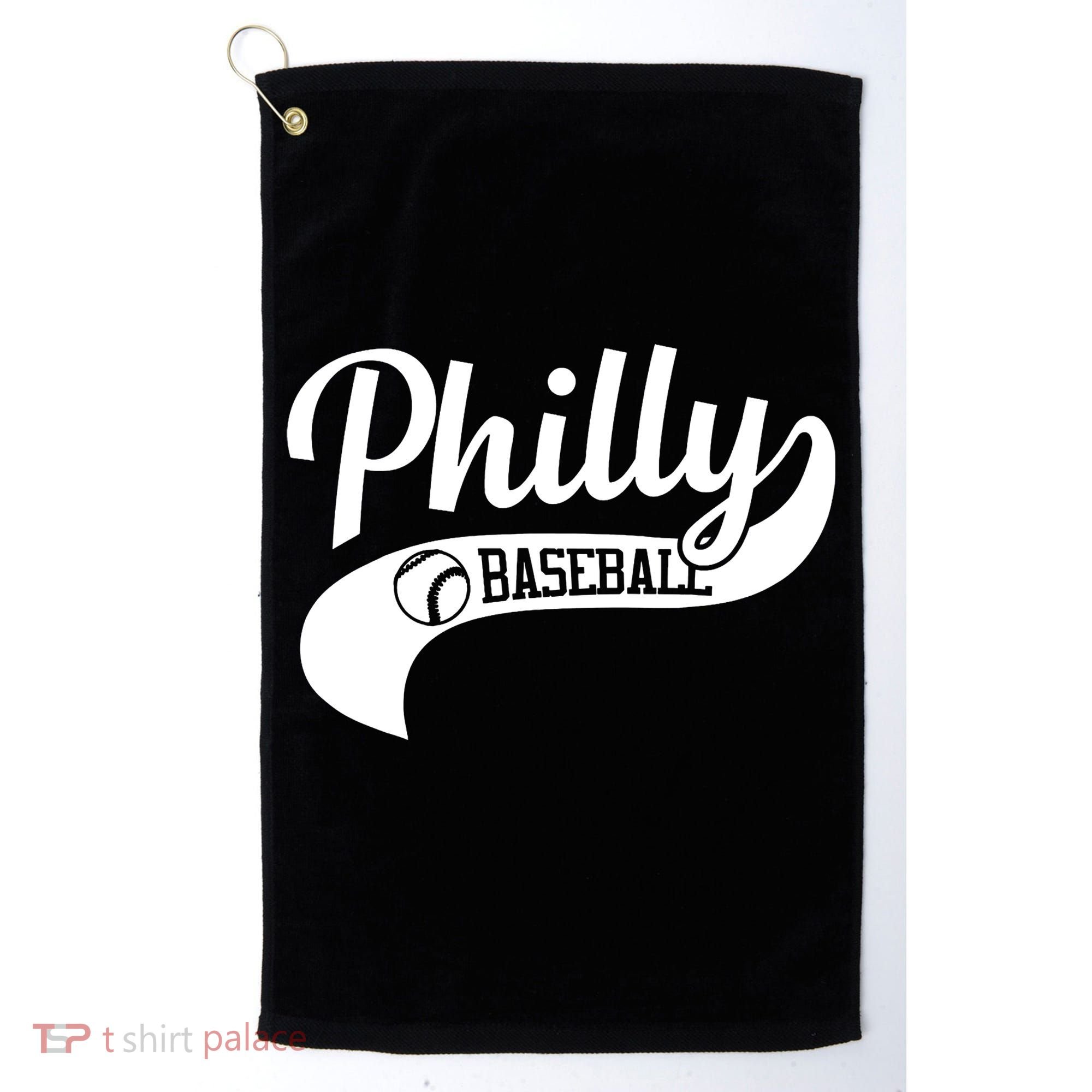 Philly Baseball Player Golf Towel
