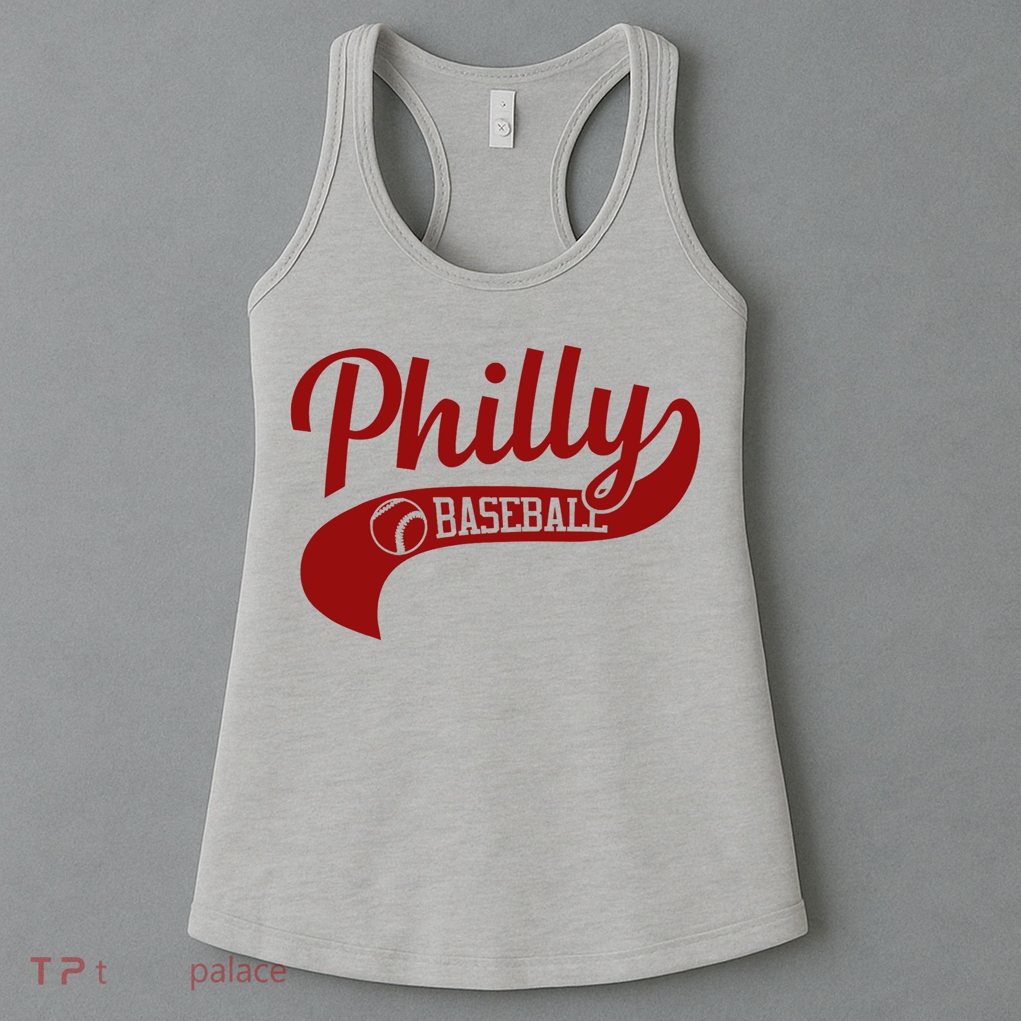 Philly Baseball Player Women's Tank Top