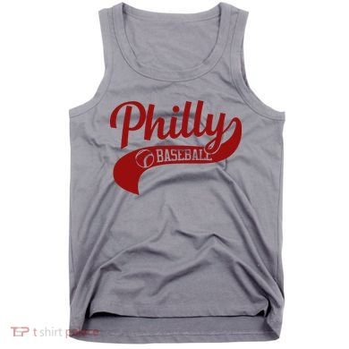 Philly Baseball Player Tank Top