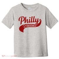 Philly Baseball Player Toddler T-Shirt thumb 0