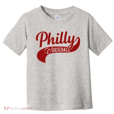 Philly Baseball Player Toddler T-Shirt