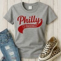 Philly Baseball Player Women's T-Shirt thumb 3