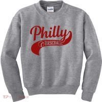 Philly Baseball Player Kids Sweatshirt thumb 0