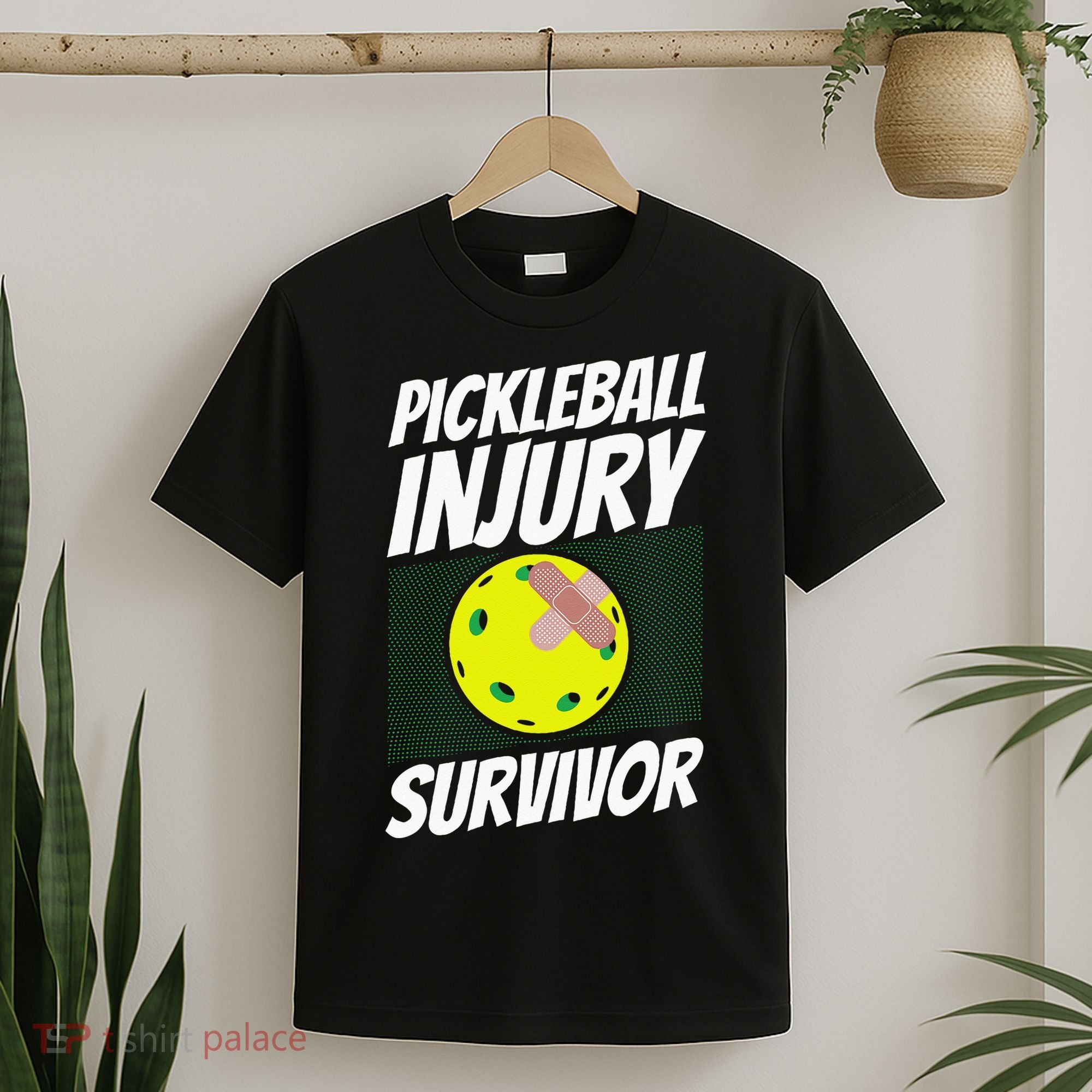 Pickleball Band-Aid Pickleball Injury Survivor T-Shirt