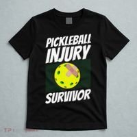 Pickleball Band-Aid Pickleball Injury Survivor T-Shirt thumb 5