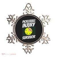 Pickleball Band-Aid Pickleball Injury Survivor Ornament thumb 0