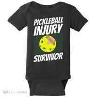 Pickleball Band-Aid Pickleball Injury Survivor Baby Bodysuit thumb 0