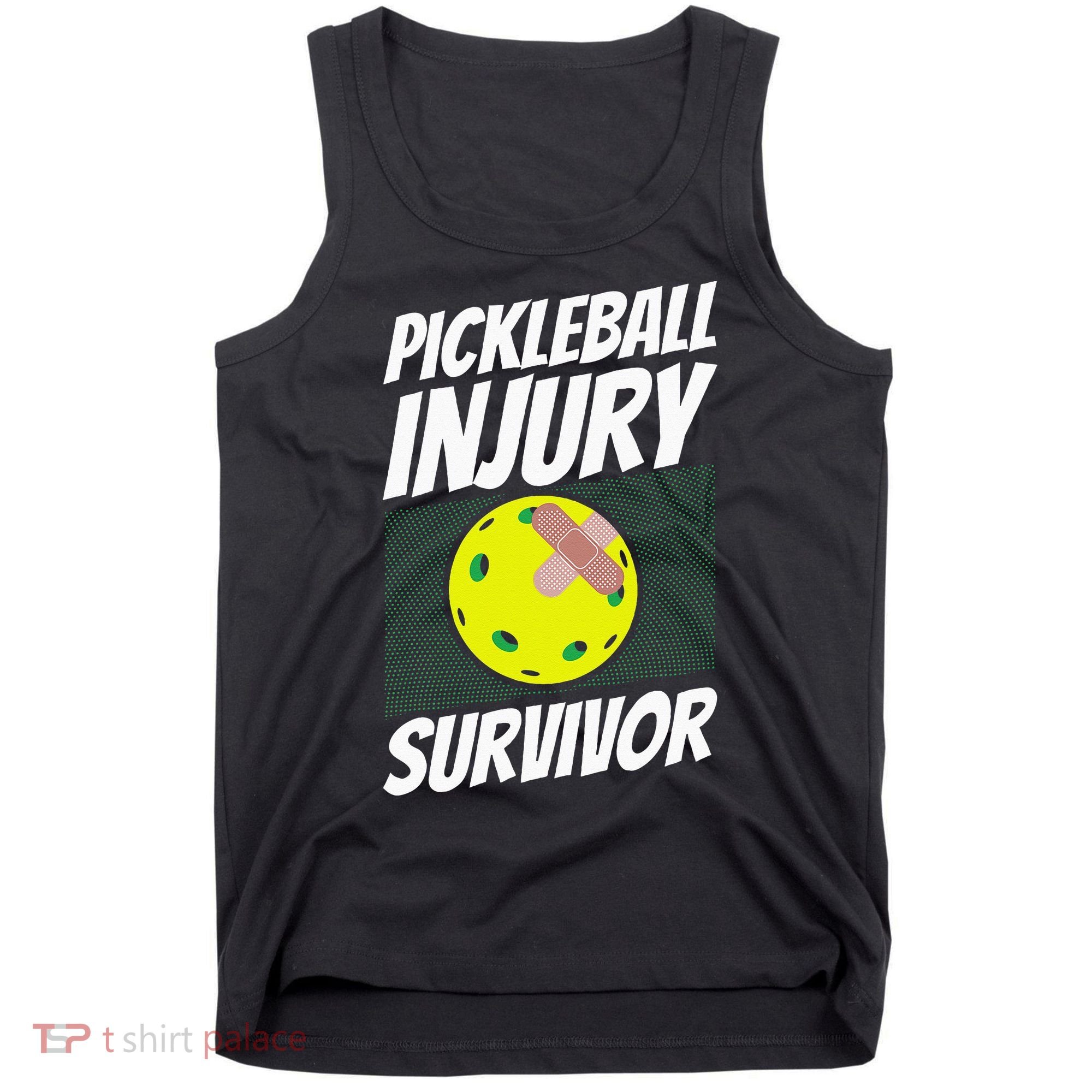 Pickleball Band-Aid Pickleball Injury Survivor Tank Top