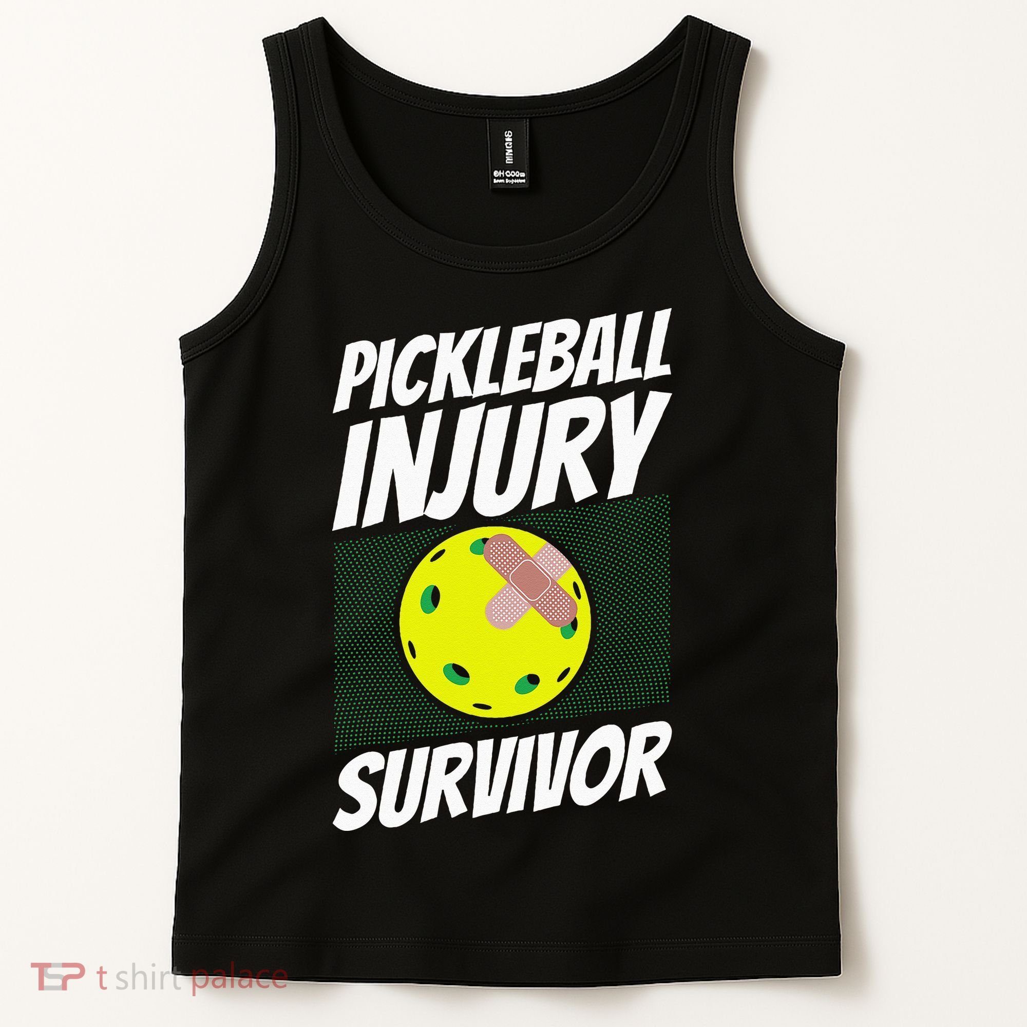 Pickleball Band-Aid Pickleball Injury Survivor Tank Top