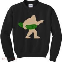 Pickle Bigfoot Pickles Vegan Pickle Kids Sweatshirt thumb 0