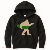 Pickle Bigfoot Pickles Vegan Pickle Kids Hoodie thumb 0