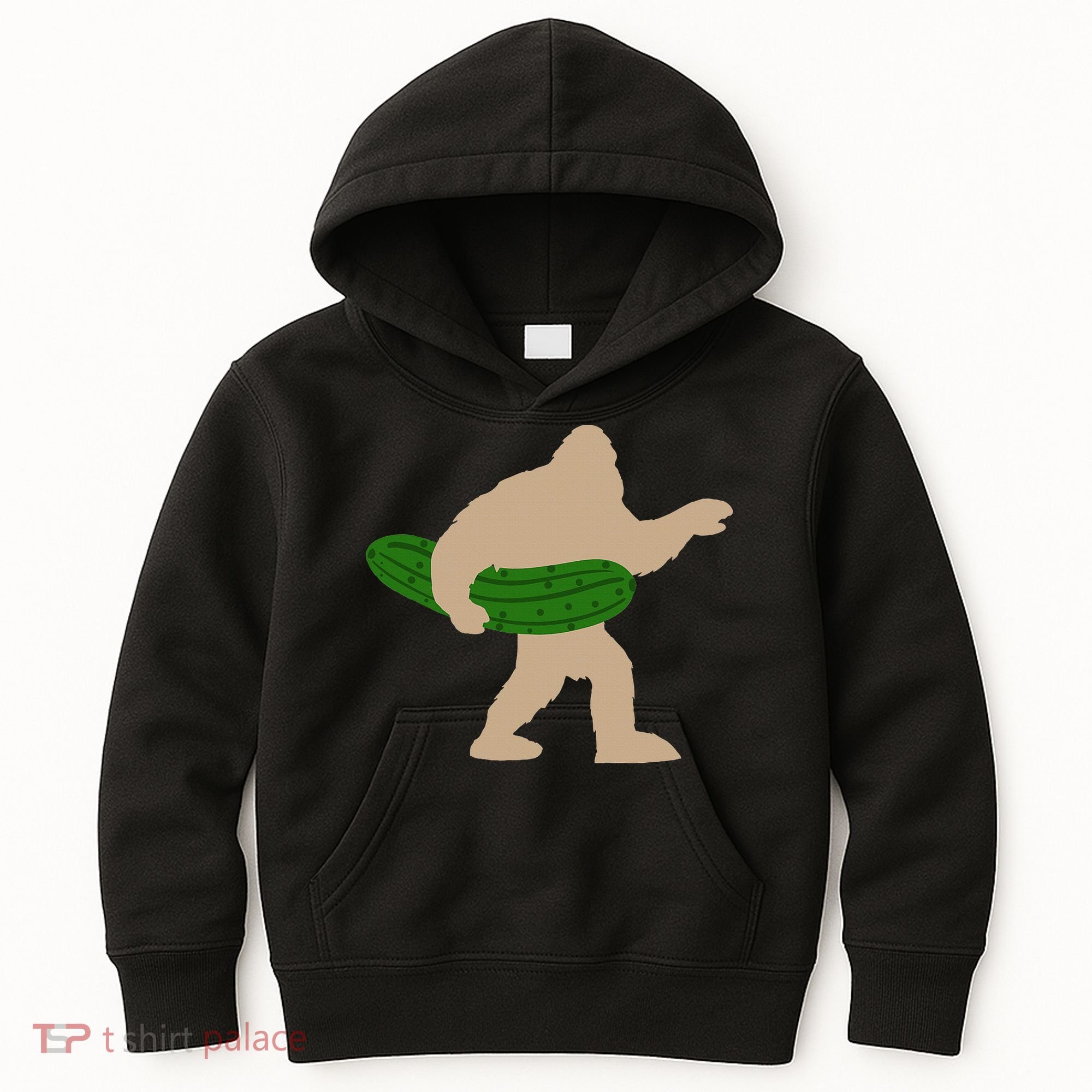 Pickle Bigfoot Pickles Vegan Pickle Kids Hoodie