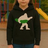 Pickle Bigfoot Pickles Vegan Pickle Kids Hoodie thumb 3