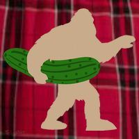 Pickle Bigfoot Pickles Vegan Pickle Men's Flannel Plaid Pajama Pants thumb 2
