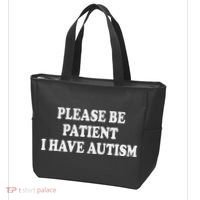 Please Be Patient I Have Autism Tote Bag thumb 3