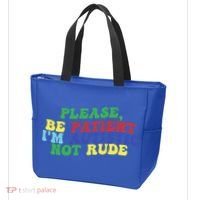 Please Be Patient IM Autistic Not Rude Great Gift Tote Bag thumb 3