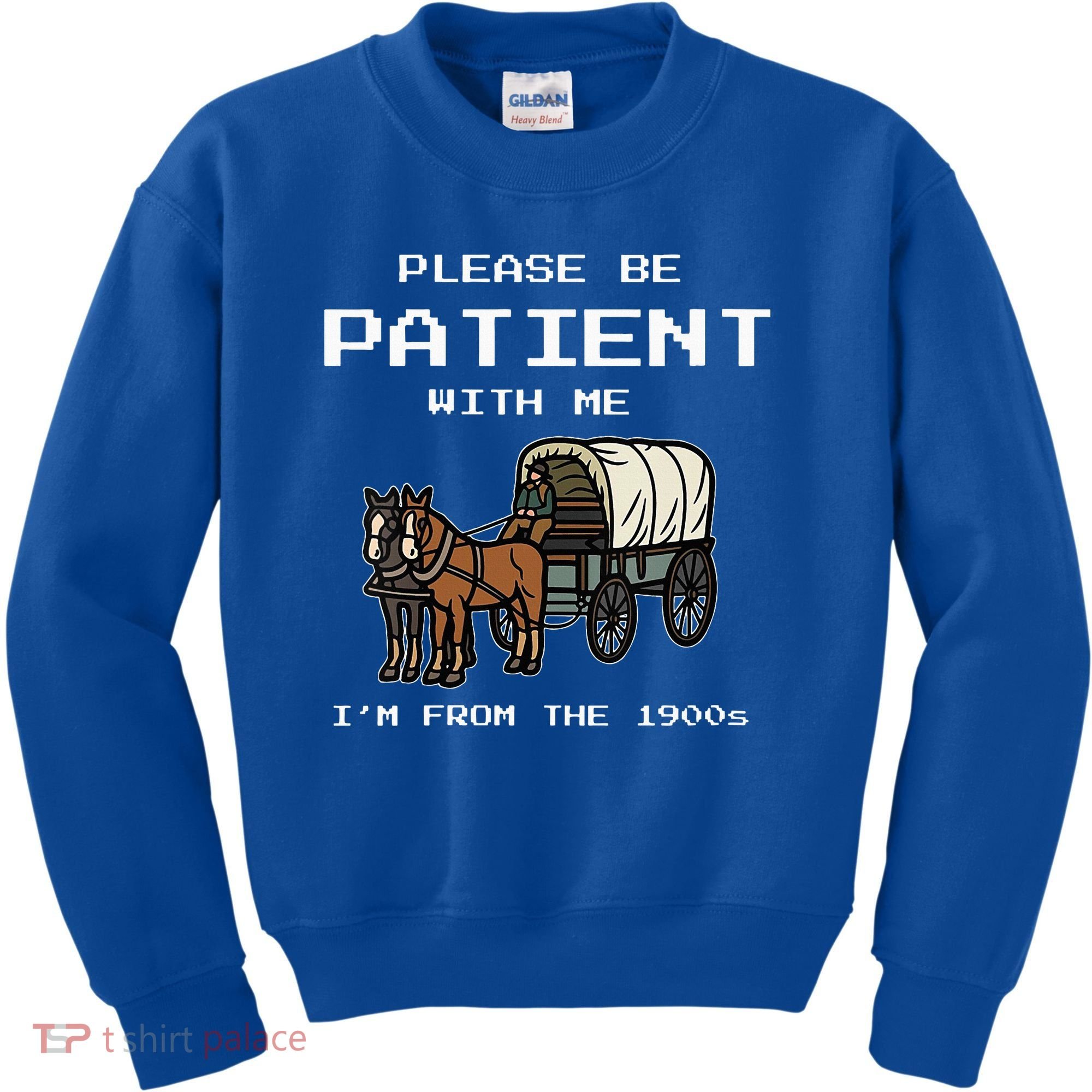 Please Be Patient With Me I'm From The 1900s Kids Sweatshirt