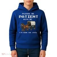 Please Be Patient With Me I'm From The 1900s Kids Hoodie thumb 4